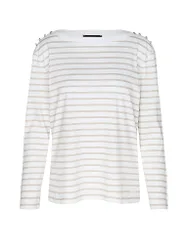 Maglietta a maniche lunghe beige S