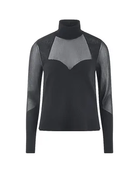 Riani Pull à col roulé noir 44 - Riani - FashionsVida