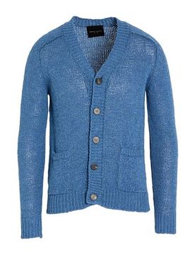 Strickjacke Herren Blau 48 Herren