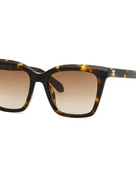 Lunettes De Soleil Src211 19x53x140mm Shiny Brown / Yellow Havana One Size - Roberto Cavalli - FashionsVida