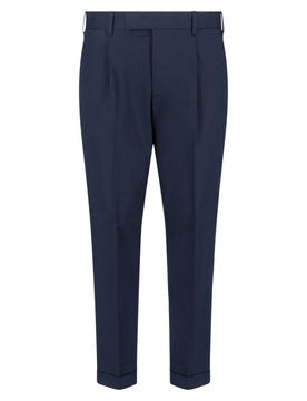 Men's Cotton-Elastane Trousers