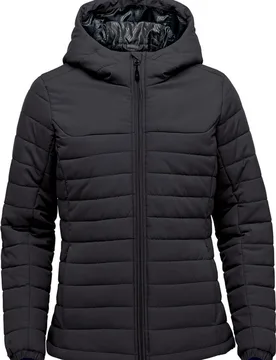 Nautilus Womens Quilted Hooded Jacket - - Size: L - StormTech - FashionsVida