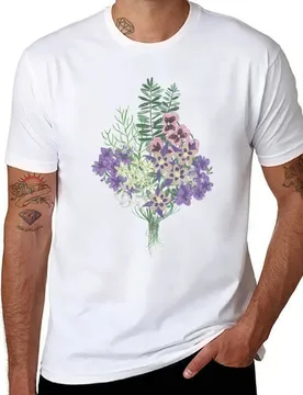 Ophelia's Flowers T-Shirt t shirts for man graphic funny t shirts cotton 100% T-Shirt - Aliexpress - FashionsVida