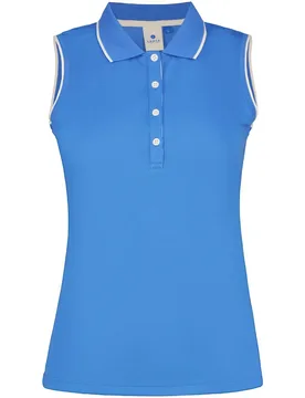 Kivisaari Damen Poloshirt, blau XXL - Luhta - FashionsVida