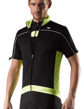 Maglia A Maniche Corte Antaeus Neon Yellow - Giessegi - FashionsVida