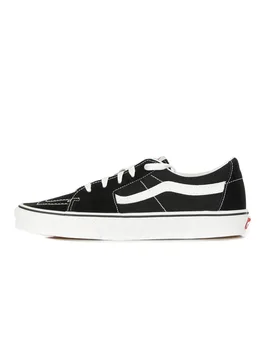 Scarpa Bassa Uomo Sk8-low Black/true White - Vans - FashionsVida