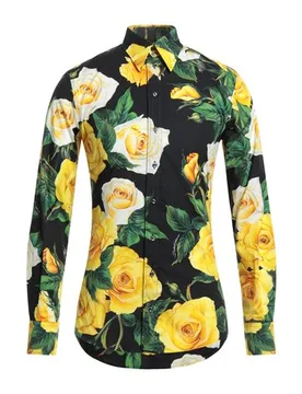 Dolce&Gabbana Camisa Hombre Negro 38,39 Hombre - Dolce & Gabbana - FashionsVida