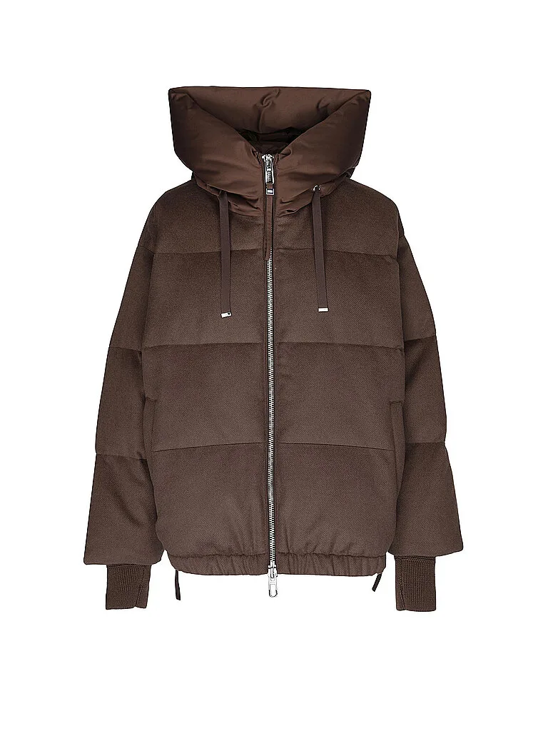 Piumino trapuntato PRATO MESTRE marrone 36 - Duno - FashionsVida