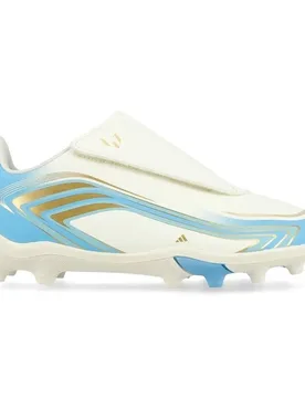 Mini Fußballschuhe Kind F50 Messi Club Hook and Loop FG/MG - Beige - unisex - Size: 29 - Adidas - FashionsVida