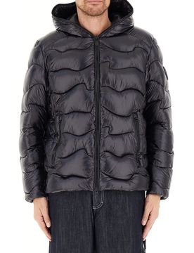 Piumino trapuntato NERO XL