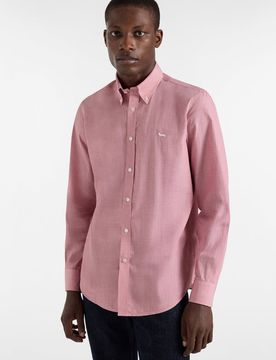 Harmont&blaine camicia uomo rubino