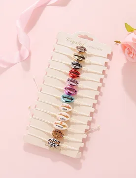 Pcs/Sets Shell Bracelets Shell String Rope Adjustable Braided Bracelets Men and Women Beach Friendship Jewelry Gifts - Aliexpress - FashionsVida