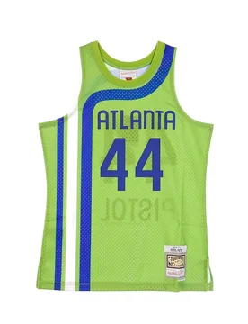 Canotta Basket Uomo Nba Swingman Jersey Hardwood Classics No.44 Pete Maravich 1970-71 Atlhaw Alternate Original Team Colors - Mitchell & Ness - FashionsVida