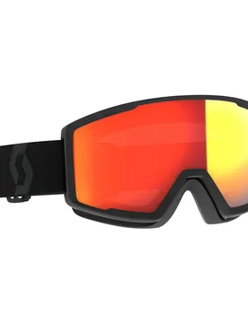 Masque De Ski Factor Pro Mineral Black Enhancer Red Chrome/CAT2 Homme