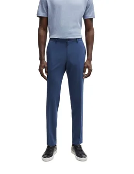 Mens Genius Chinos (Navy) - Size 36 Regular - BOSS - FashionsVida