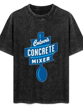 Culver's Concrete Mixer T-Shirt Plus Size Loose Fit T-Shirt - Aliexpress - FashionsVida
