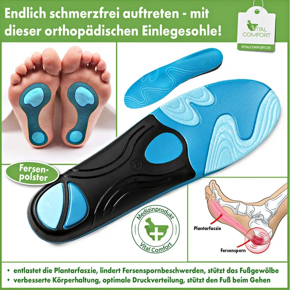 Pagen Einlegesohlen Vital Comfort - 3Pagen - FashionsVida