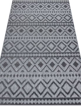 Teppiche Teppich Strukturell Sole D3852 Boho Diamanten Flac 120x170 Cm 120x170 Cm