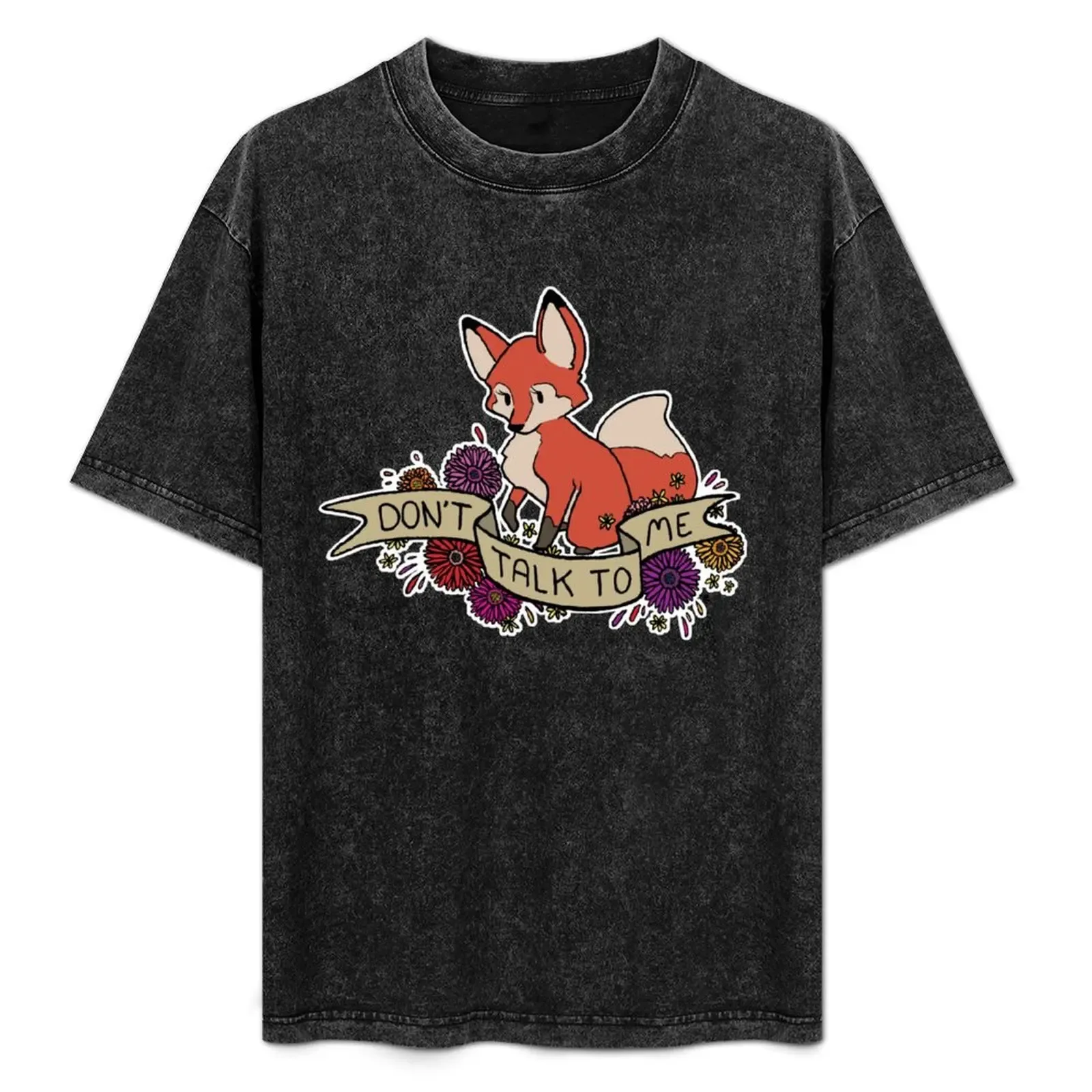 Don't talk to me T-Shirt Basic Lightweight Short Sleeve Tee - Aliexpress - FashionsVida