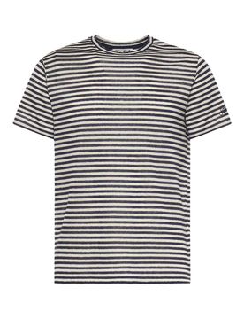 Maglia da uomo in cotone rigato Dover Stripes