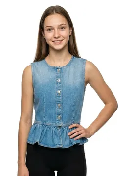 Hugo Blouse Sans Manches Gimma 10281232 Bright Blue M