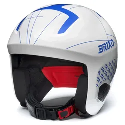 Casque Vulcano 2.0 Italia Shiny White / Science Blue 53-54 cm unisex