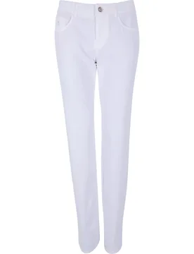Hose Anja 3xDry Cooler, weiss 34_long - Alberto - FashionsVida