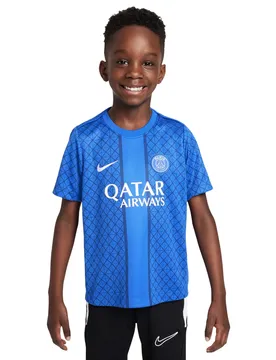 Kinder-Prematch-Trikot PSG Academy Pro LKNK 2025/26 - Bleu - female - Size: 5/6 ans
