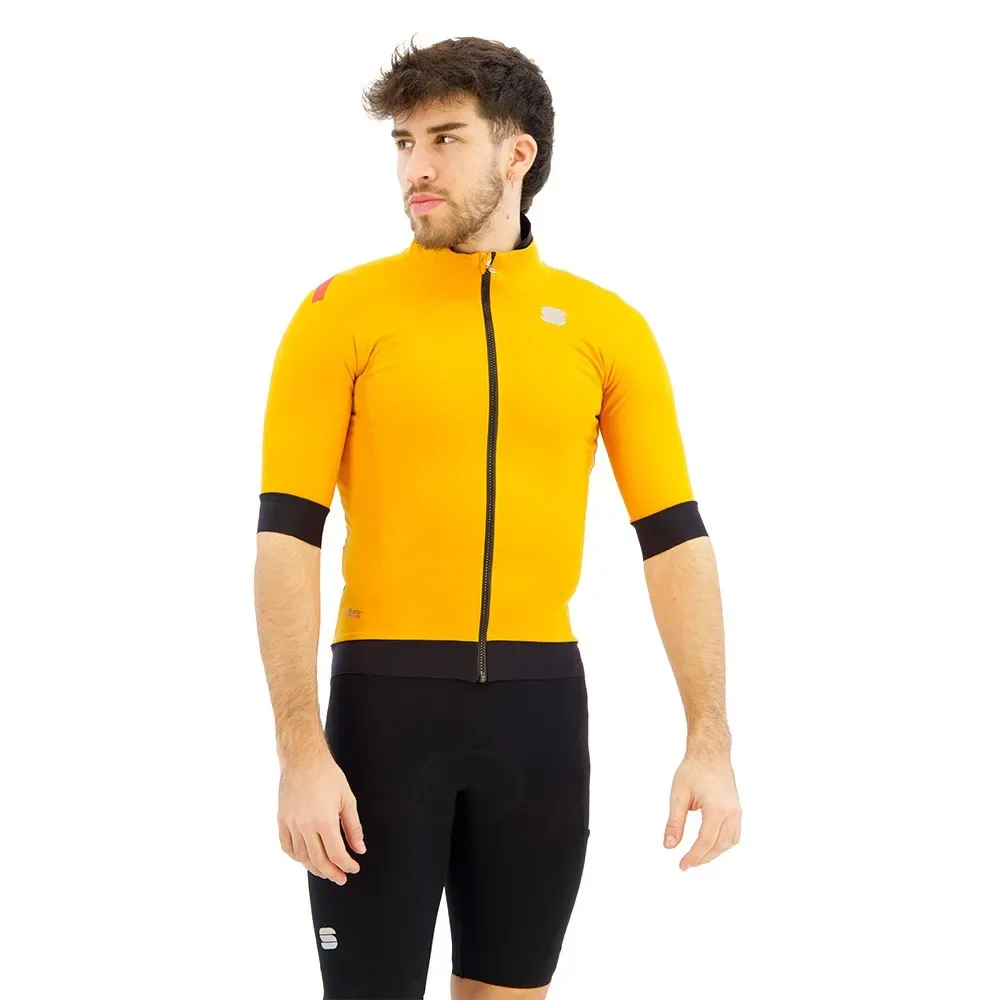 Giacca A Maniche Corte Fiandre Pro Dark Gold - Sportful - FashionsVida