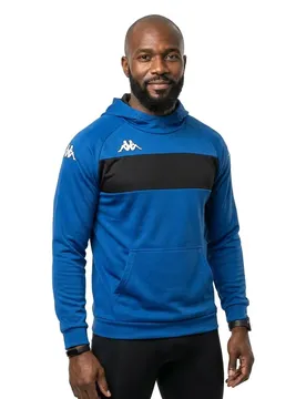 Sweat à Capuche Daccio Blue Sapphire / Black L