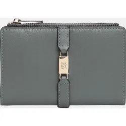 Billetera bifold de mujer en color gris TH Glam de