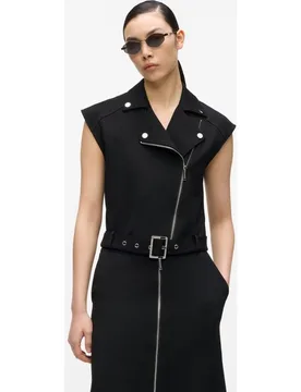 Sudadera de mujer crop tipo biker - Karl Lagerfeld - FashionsVida