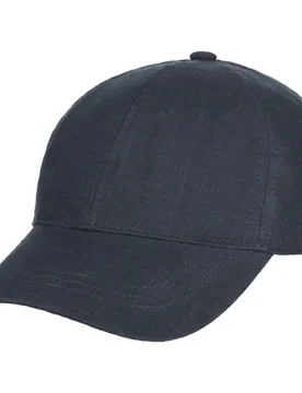 Linen Cap by - navy - Female - Size: One Size - Lipodo - FashionsVida