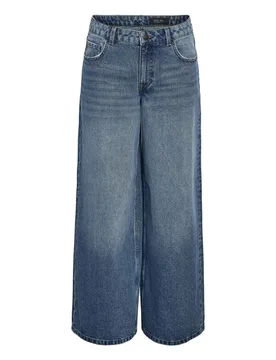 Jeans - NMKETTIE NW WIDE LEG JEANS VI557MB NOOS - W26L32 bis W28L32 - für Damen - Größe W28L32 - blau - Frauen - female - Noisy may - FashionsVida