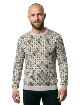 Exchange Sweat à Capuche Xm002441_af22252 Cream Allover Print Logo XS - Giorgio Armani - FashionsVida