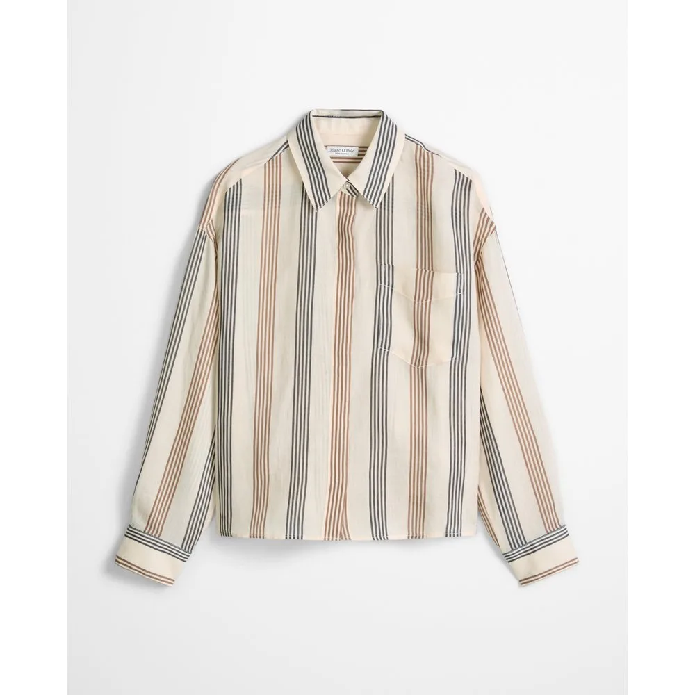 Blusa regular de suave fibra de ramio - MARC O'POLO - FashionsVida
