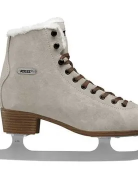 Patins à Glace Suede Eco Fur Suede Brown EU 42 Homme