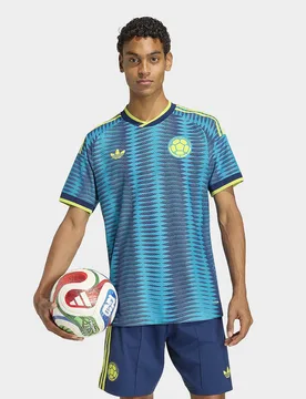 Mens Maglia Away Authentic Colombia 26 - Blu, blu blu Uomo taglia L - Adidas - FashionsVida