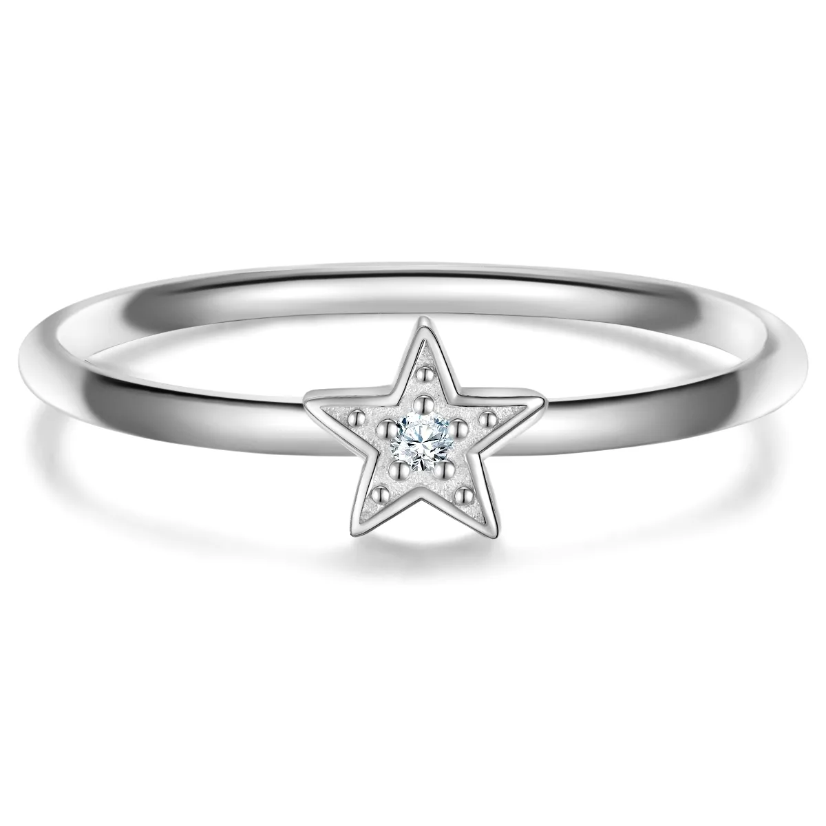 Womens Ring 925/- Sterling Silver - Size R - Glanzstücke München - FashionsVida