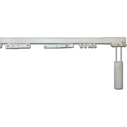 Riel Extensible Pared-Techo Decorline 122 a 213 cm