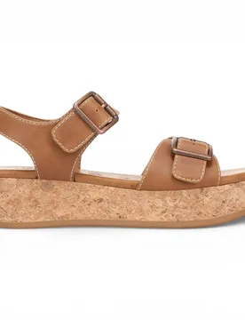 Womens Women’s Tan Faux Leather Platform Sandals - Magical - Size Eu 40 - Blowfish Malibu - FashionsVida