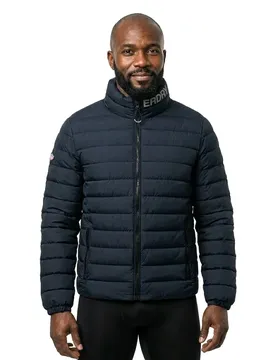 Giacca Imbottita Fuji Print Eclipse Navy M