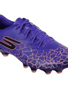 Chaussures De Football Gold Fg Purple Synthetic EU 42 1/2 - Skechers - FashionsVida