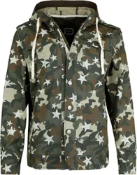 Übergangsjacke für Damen multicolor "Camo meet Stars" von - Frauen - female