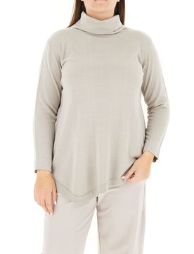 Dolcevita misto lana GRIGIO GHIACCIO M