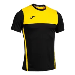 T-shirt à Manches Courtes 103166109 Black / Yellow XL