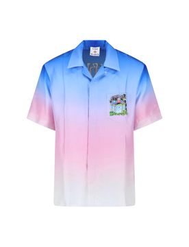 Casablanca Men's 100% Silk Shirt