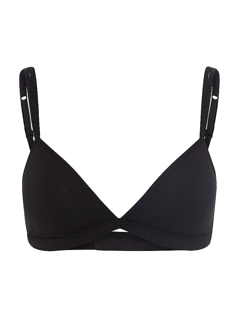 BH ohne Bügel ADVANTAGE COTTON STRETCH black schwarz 85B damen - Skiny - FashionsVida