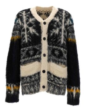 Sacai Maglione fantasia
