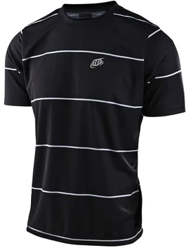 Maglia Bici MTB FLOWLINE SS STACKED Nero taglia S - Troy Lee Designs - FashionsVida